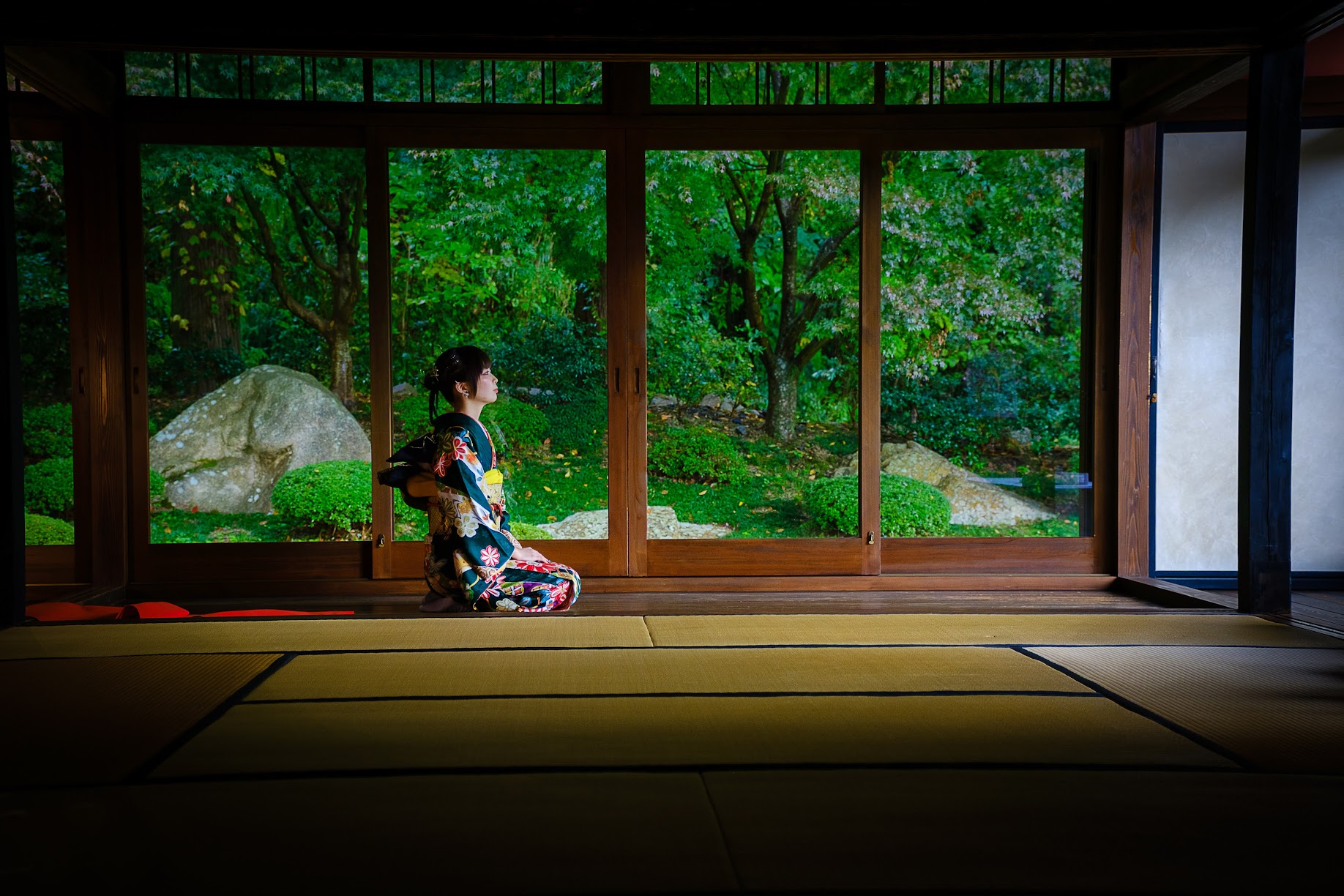 成人式前撮り　国吉教